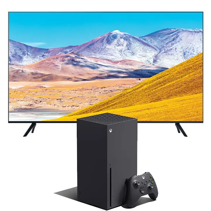 Samsung 65” TU8000 UHD 4K Smart TV & Xbox Series X 1TB Console