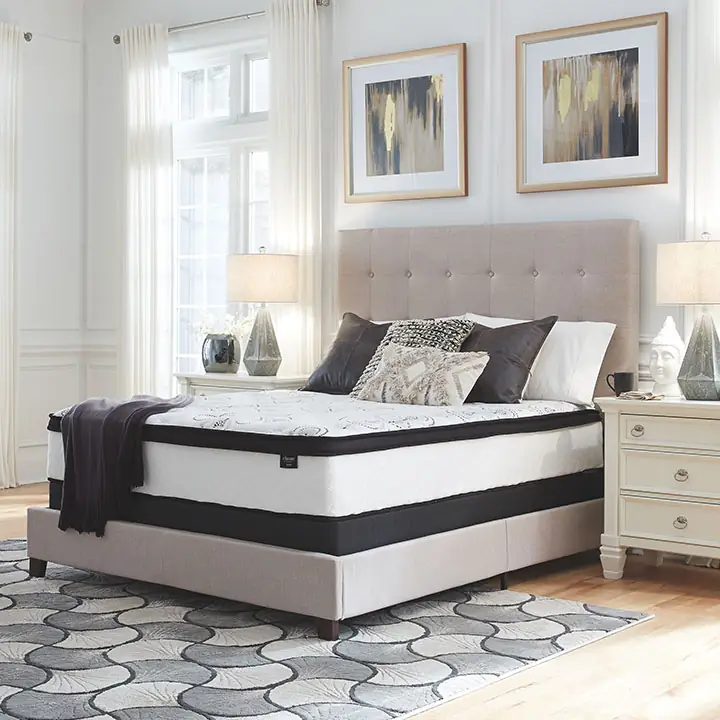 Ashley 12 Inch Hybrid Queen Mattress in a Box