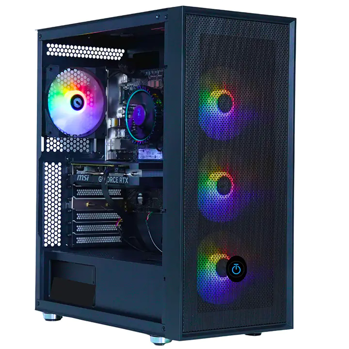 TN Gaming PC (i3-12100F/500GB SSD/16GBRAM/GeForce GTX 1650)