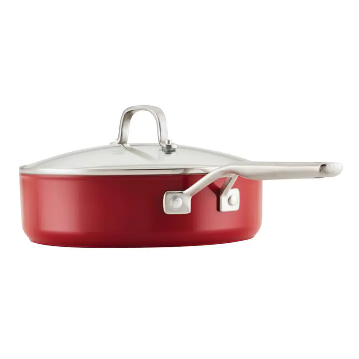KitchenAid 10-Pc. Hard Anodized Nonstick Ceramic Cookware Set - Empire