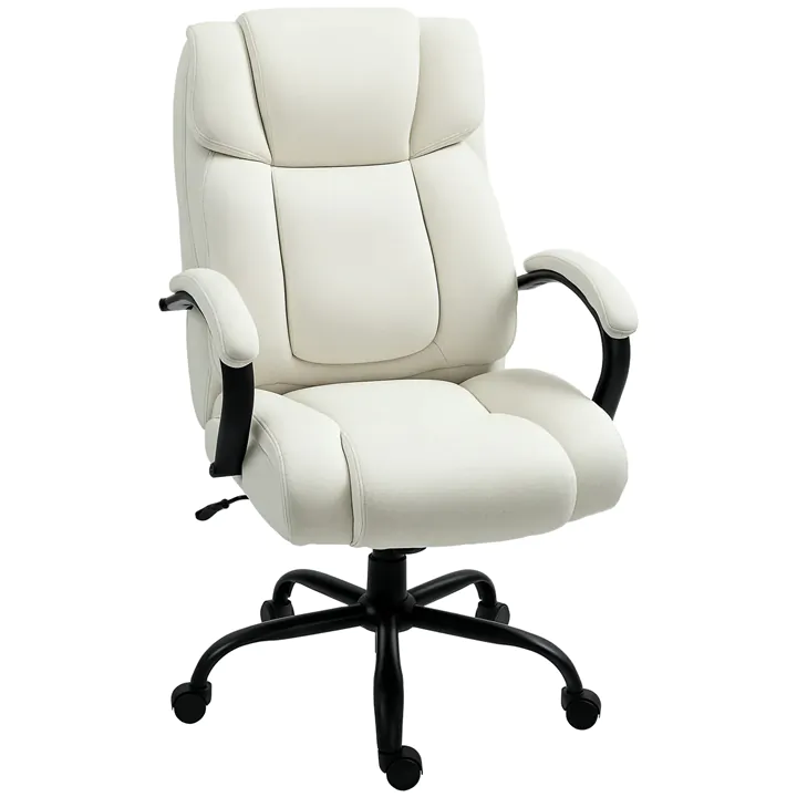 500 lbs Big & Tall Executive Office Chair – Adjustable Height, Swivel 
