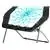 Chaise à vaisselle avec corde élastique Nicer Furniture® (hexagone)