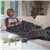 Hush Classic Blanket 35 lb King - Nouvelle taille- Charcoal