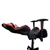 Chaise de jeu Nicer Furniture ® Racing avec coussins de tête rouge