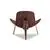 Nicer Furniture ® Hans Wegner Shell Chair Noyer Noir