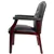 Chaise d'invité en vinyle noir Caressoft de Nicer Furniture®