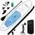 FEATH-R-LITE Stand Up Paddle Board Black and White
