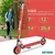 Gotrax Vibe Electric Scooter, 36V Cruise Control - Red