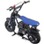MotoTec Bandit 52cc 2 temps Vélo pour enfants à essence Bleu