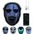 Gsantos LED mask for Halloween with Bluetooth Control