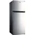 Réfrigérateur de taille appartement avec congélateur (acier inoxydable