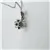 A.C. Jouel 1.0ct Certified Moissanite +925 Silver Necklace