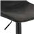 Tabouret réglable et pivotant à 360 degrés Tilbury - Noir anthracite