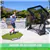 GoSports - Filet d'entraînement de golf ELITE avec cadre en acier - 7x