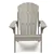 Tanfly - Chaise Adirondack - Gris Clair