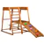 6-in-1 Indoor Playground Jungle Gym with Slide for Kids 3-10 Yrs