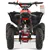 VTT à essence MotoTec Renegade 40cc 4 temps pour enfants rouge