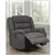 Fauteuil inclinable Luxe gris avec console