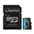 Kingston 256 Go MicroSD avec SD Adaptateur