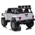 Camion 4 × 4 blanc Toyota Premium 2 places 24 V pour enfants avec RC