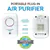 4PCS Breathe Pure Pro, purificateur d'air portable enfichable