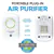 4PCS Breathe Pure Plus, purificateur d'air portable enfichable