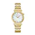 Femmes Regatta Gold Tone with White Mother of Pearl Dial