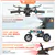 Gyrocopters Rizz Vélo Électrique Pliable, portée PAS jusqu'à 55 km