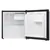 Hisense Réfrigérateur compact noir de 1,6 pi³ avec porte réversible
