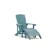 TANFLY - 2 chaises Adirondack + 1 repose-pieds + 1 table d'appoint
