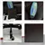 Chaise de bureau inclinable de massage Ultimate Comfort avec repose-pi