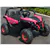 Voiture UTV 4x4 RC avec haut-parleurs Bluetooth rose