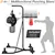 Support de boxe avec sac et speed bag, support de gym à domicile