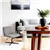 Chaise de bureau Criss Cross avec hauteur réglable et tissu en velours