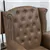 Chaise Chesterfield en chêne royal