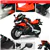 Moto Aprilia 24V 2 places améliorée avec musique, roues en caoutchouc