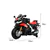Moto Aprilia 24V 2 places améliorée avec musique, roues en caoutchouc