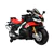 Moto Aprilia 24V 2 places améliorée avec musique, roues en caoutchouc