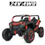 Blade BT XXL 24V 4x4 Ride-On UTV, Roues en Caoutchouc, Musique, RC