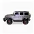 Mercedes Benz 24V 4x4 2 places Série G avec roues en caoutchouc