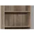 BOOKCASE - 72'H / DARK TAUPE WITH 5 SHELVES