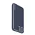 LOGiiX Piston Power 10,000 mAh Batterie Externe en Aluminium - Bleu Nuit