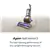 Aspirateur vertical sans sac Dyson Ball Animal 3 - Nickel/Argent