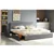 (Grey) Queen Velvet Storage Platform Bed Frame