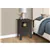 BROWN OAK NIGHT STAND WITH STORAGE