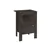 BROWN OAK NIGHT STAND WITH STORAGE