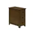 NIGHT STAND - 24'H / ESPRESSO VENEER END TABLE