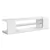 TV STAND - 60'L / HIGH GLOSSY WHITE WITH TEMPERED GLASS