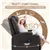 Fauteuil de massage SereneGlide - Marron