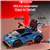 Voiture pour enfants Lamborghini Huracan STO deux places, Blu Glauco